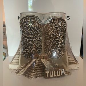 Tulum souvenir 2 shot glasses, Size-2 Oz